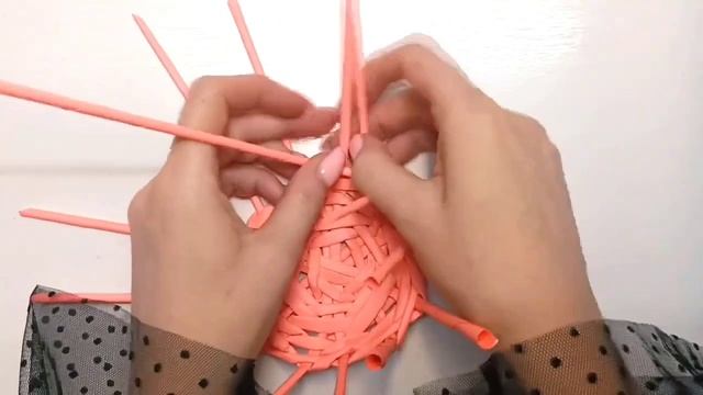Как сплести корзину из бумаги смотреть онлайн