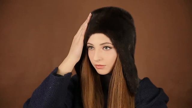 Интернет-магазин меховых шапок. Капюшон цельно-меховой из меха норки смотреть онлайн