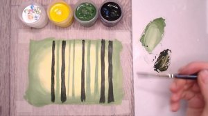 Как нарисовать лес гуашью