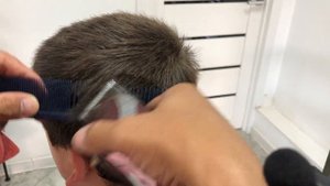 ✨ASMR✨ Детская стрижка под расческу ? Тушевка машинкой под расческу