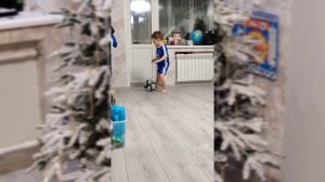 новогодняя тренировка дома 🏘️