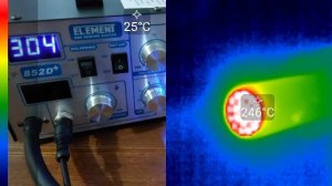 Паяльная станция Element 852D+ часть3