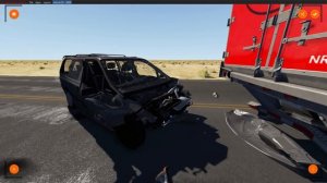 ВЛЕТЕЛ Под ФУРУ | Жесткий Краш Тест - BeamNg Drive