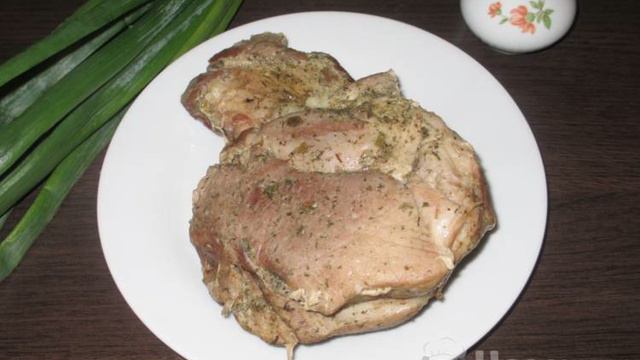 Запечённая свиная шея