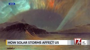 How solar storms affect the Earth