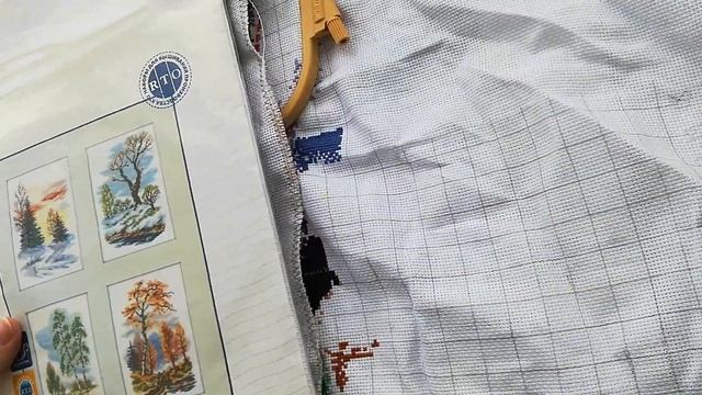 10 Вышивальных дней Март 2022 год...Старт...Финиш...Итоги Марта...Приблизительные Планы на Апрель. смотреть онлайн