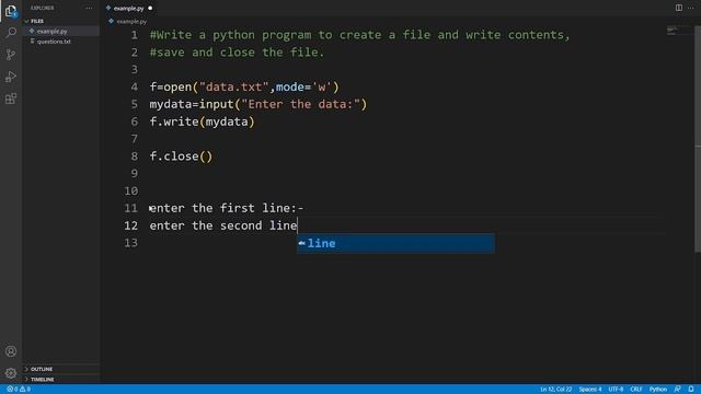 File Handling in Python Exercise | Python Programming Exercises -01