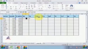 HOW TO CREATE PAYROLL  IN EXCEL(Hindi)