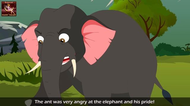 હાથી અને કીડી | Elephant and Ant Story in Gujarati | Gujarati Fairy Tales смотреть онлайн