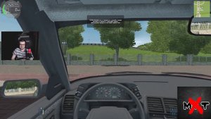 БУЛКИН ВПЕРВЫЕ ИГРАЕТ С РУЛЁМ В CITY CAR DRIVING!Без мата!
