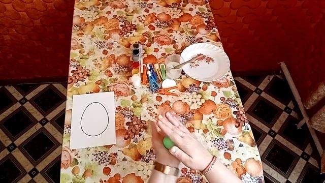 Рисование "Пасхальное яичко"