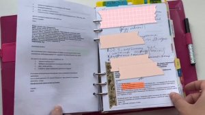 Мой старый ежедневник по работе: полистаем? ￼Filofax Domino, как я ввела его в офисе