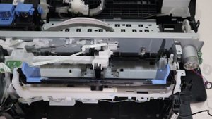 G3420 CARRIAGE ASSEMBLY AND PAPER FEED SENSOR REMOVAL