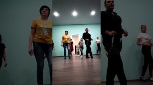 САМБА.Медленное проучивание вариации танца Самба.