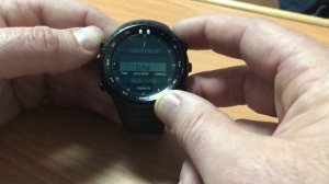 Suunto Core All Black Watch: Mastering Time and Date Settings on the