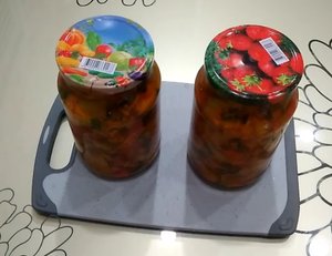 Салат из балгарского перца на зиму