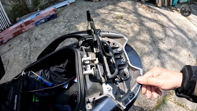 GIVI V47 monokey - Suzuki Burgman 400 K7 limited смотреть онлайн