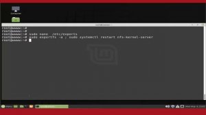 Installing NFS Server and Client on LinuxMint 19.3 / ubuntu 20.04