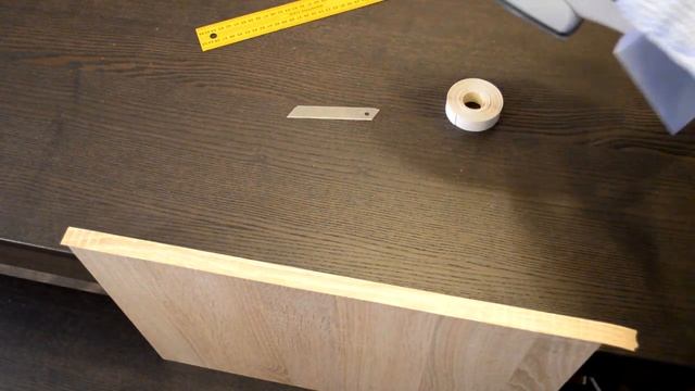 КАК ПРИКЛЕИТЬ мебельную КРОМКУ К ЛДСП смотреть онлайн