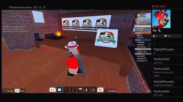 Roblox en PS4 :O (DIRECTO) смотреть онлайн