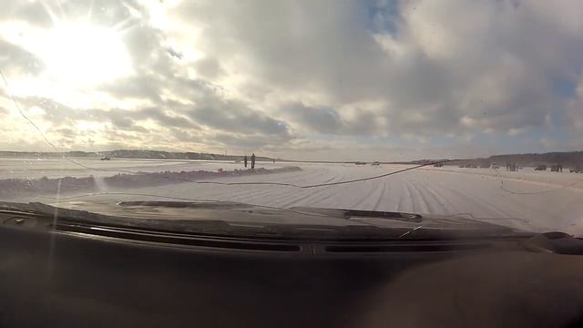 Заезд 1. Nissan Silvia. Ледовые гонки на озере Тауро смотреть онлайн