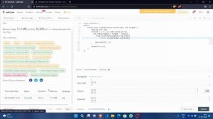 Leetcode problem 001 : Two Sum [Difficulty : Easy]