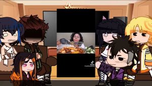 ⟢ ﹒  kamaboko squad reacts to random TikTok’s !  |   Gacha Club   |  Kny  |   READ DESC!!