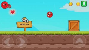 КРАСНЫЙ ШАРИК младший против МУТАГЕНА #3. 37-50 уровни. Мультик про Red Roller Ball 4