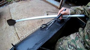 срочный ремонт лодки на природе из пнд