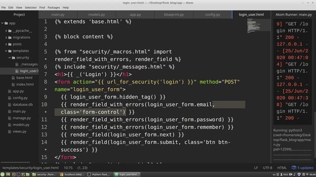 Python Flask Tutorial #10: Restrict access to admin panel | Flask crash course for beginners