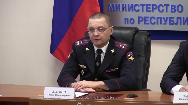 Юрий Зайцев встретился с новым министром внутренних дел по Марий Эл Андреем Вырвичем