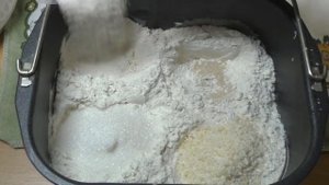 Кокосовый хлеб в хлебопечке Тефаль.