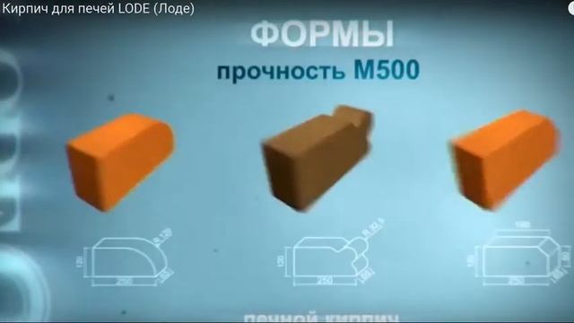 Печной кирпич LODE смотреть онлайн