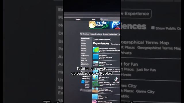 Tutorial: How to upload audio/music to Roblox for FREE! #roblox #robloxdev #robloxmusic