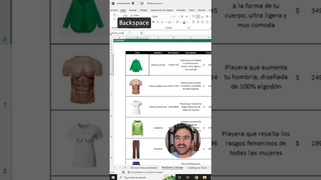 ¿Cómo hacer un catálogo en #excel ? - Parte 1