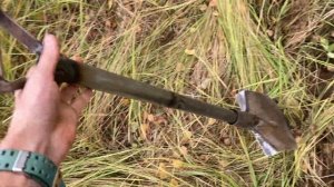 Самодельная лопата для копа со стальным черенком