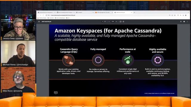 ECS and Keyspaces смотреть онлайн