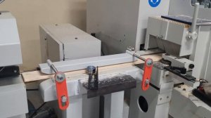 Механизация подачи в четырехсторонний станок Leadermac 723HM