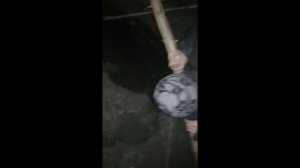 земля провалилась а там туннель под земли