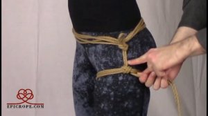 Beginner | Rope Bondage Tutorial: 75% of all Shibari Bondage a.k.a. The Ladder Tie