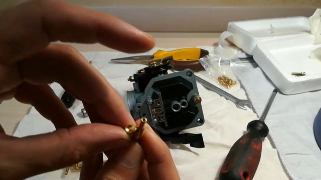 PZ30 с ускорительным насосом на Кайо Т2. Часть1. смотреть онлайн