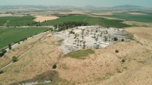 Национальный парк Мегидо в Израиле - Ар Магедон. Tel Megiddo National Park