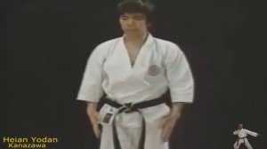 karate kata - Heian Yodan - Sensei Kanazawa 10° Dan Shotokan