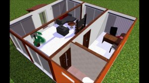 3  container modular office project  