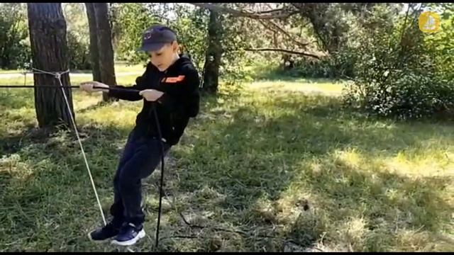 Полоса препятствий в летнем лагере Acadia Camp смотреть онлайн