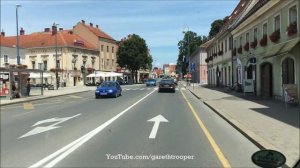 Drive around Karlovac,Croatia