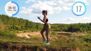 Кардио тренировка дома без прыжков. Жиросжигающая тренировка на все тело.