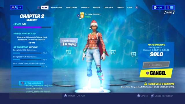 Playing fortnight w/ rocky and git a dub смотреть онлайн