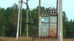 ЛЭП 10 кВ и подстанция.