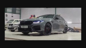 Преобразование BMW F10 в нового G30 LCI с полностью кастомизированным интерьером